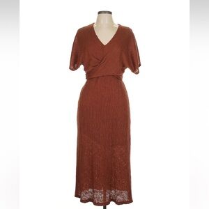 Floret Studios Faux Wrap Dress